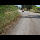 Auf einer untergeordneten Straße
